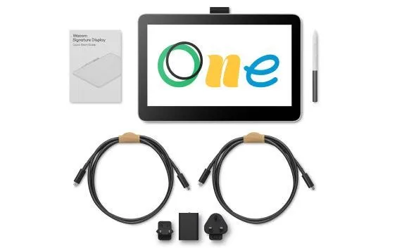 Wacom One 12 - Digitizer m/ LCD-skærm - elektromagnetisk - kablet - USB-C