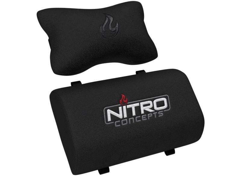 Nitro Concepts Gaming-Stuhl S300 Schwarz Besonders bequemer Computersessel
