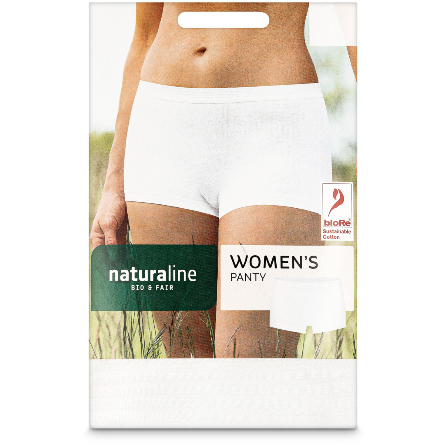 Naturaline TextilDamen Panty weiss XL
