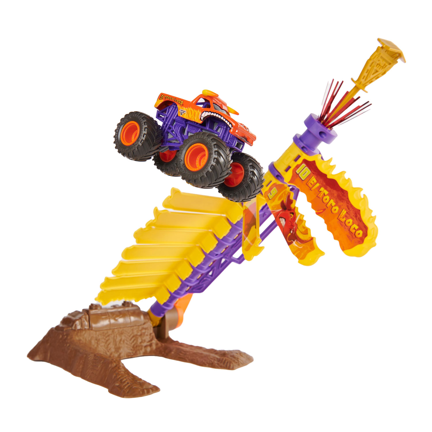 Monster Jam El Toro Loco Big Air Challenge Speelset