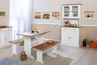 Sitzbank Jacob 32.2 Kiefer massiv lackiert 110 x 45 x 37 cm