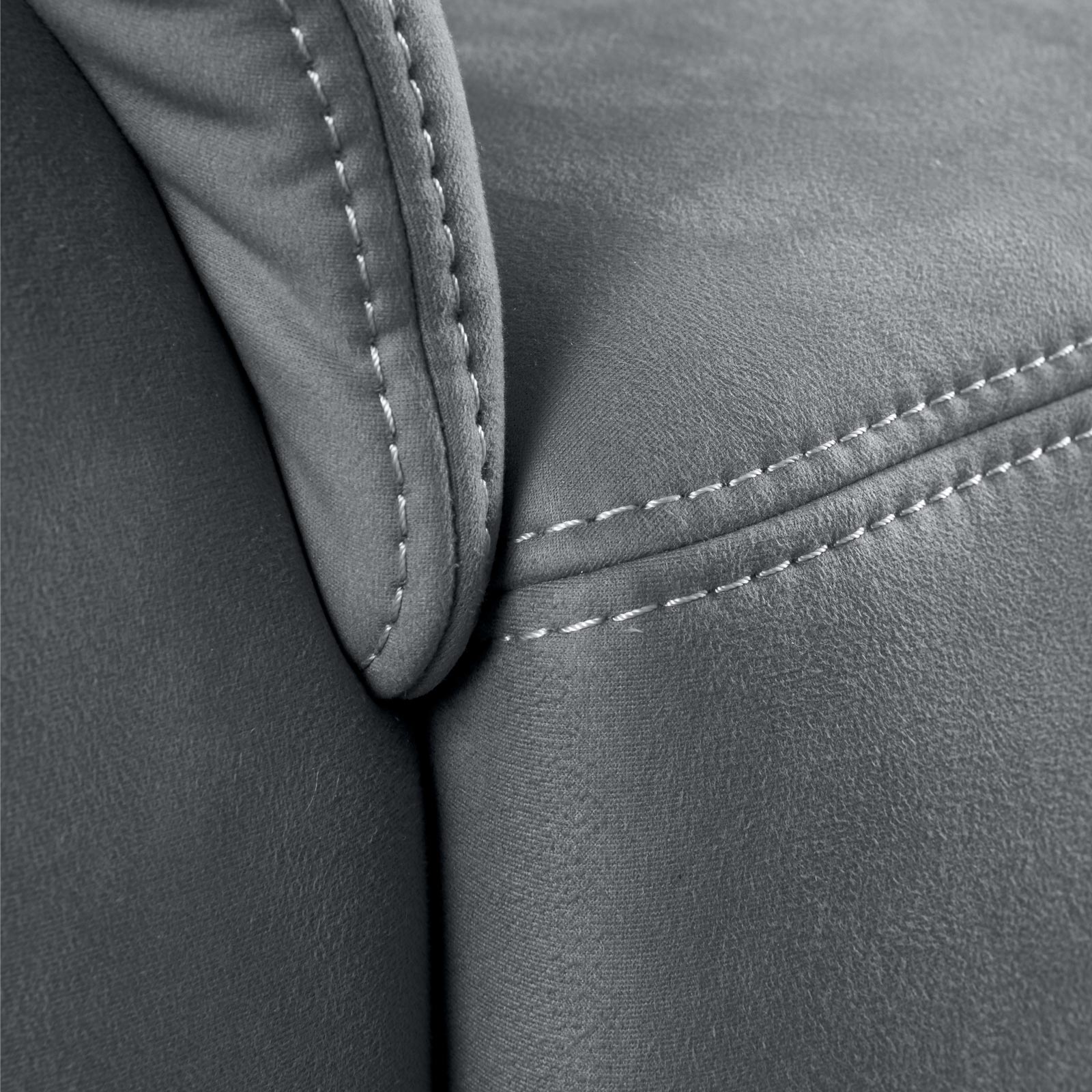 polsterpower Sessel - denim - Microfaser