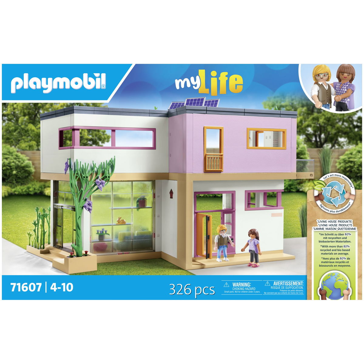 PLAYMOBILPLAYMOBIL   My Life 71607 Wohnhaus mit Wintergarten