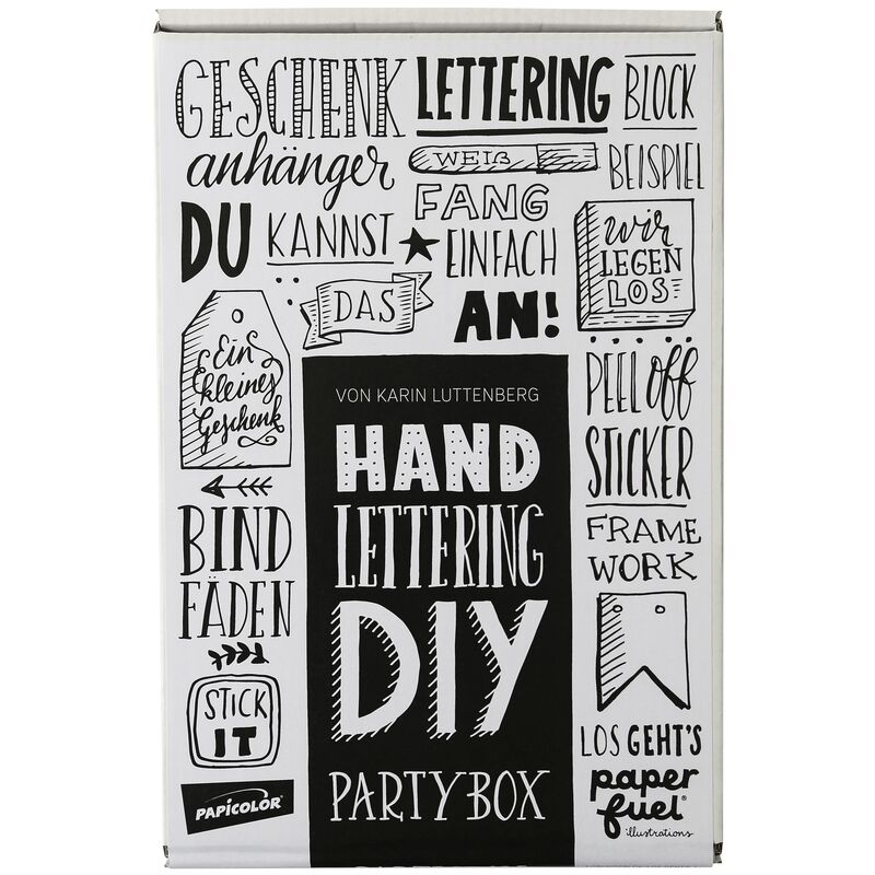 Marein Handlettering Partybox, 23-teilig