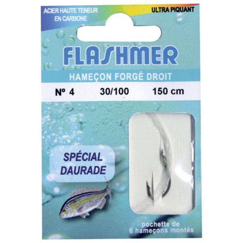 Hameçons Montés Flashmer Spécial Daurade