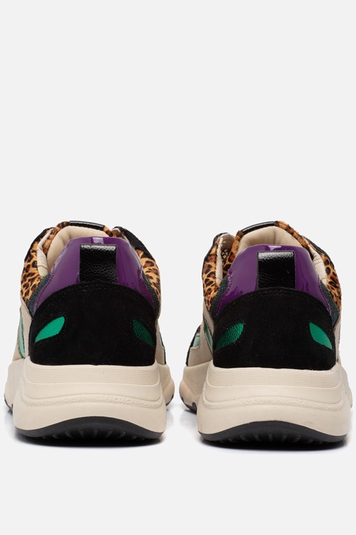 Ann Rocks Sneakers zwart Suede