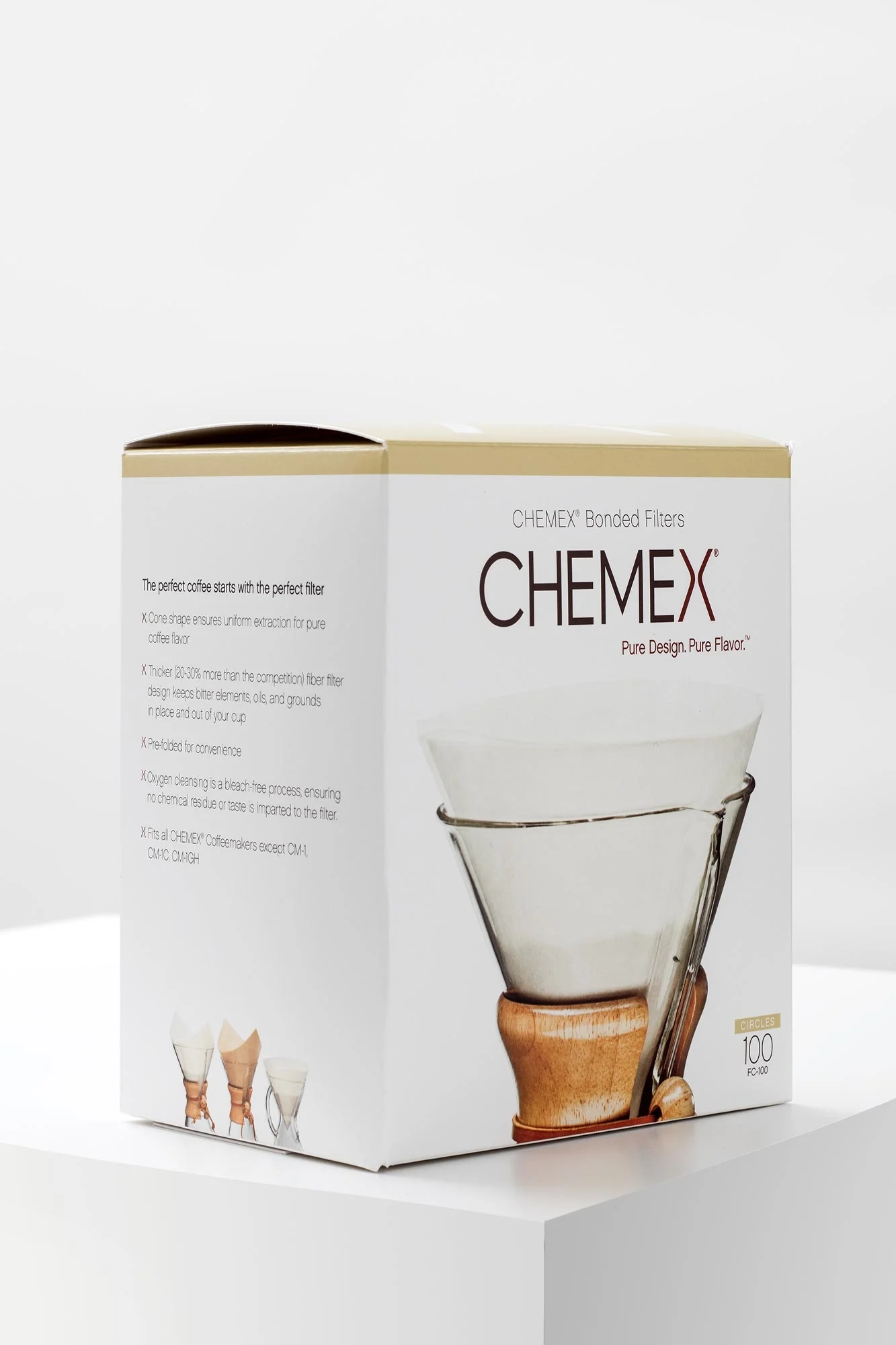 Chemex-Filter für 6-8 Tassen 100 Stück