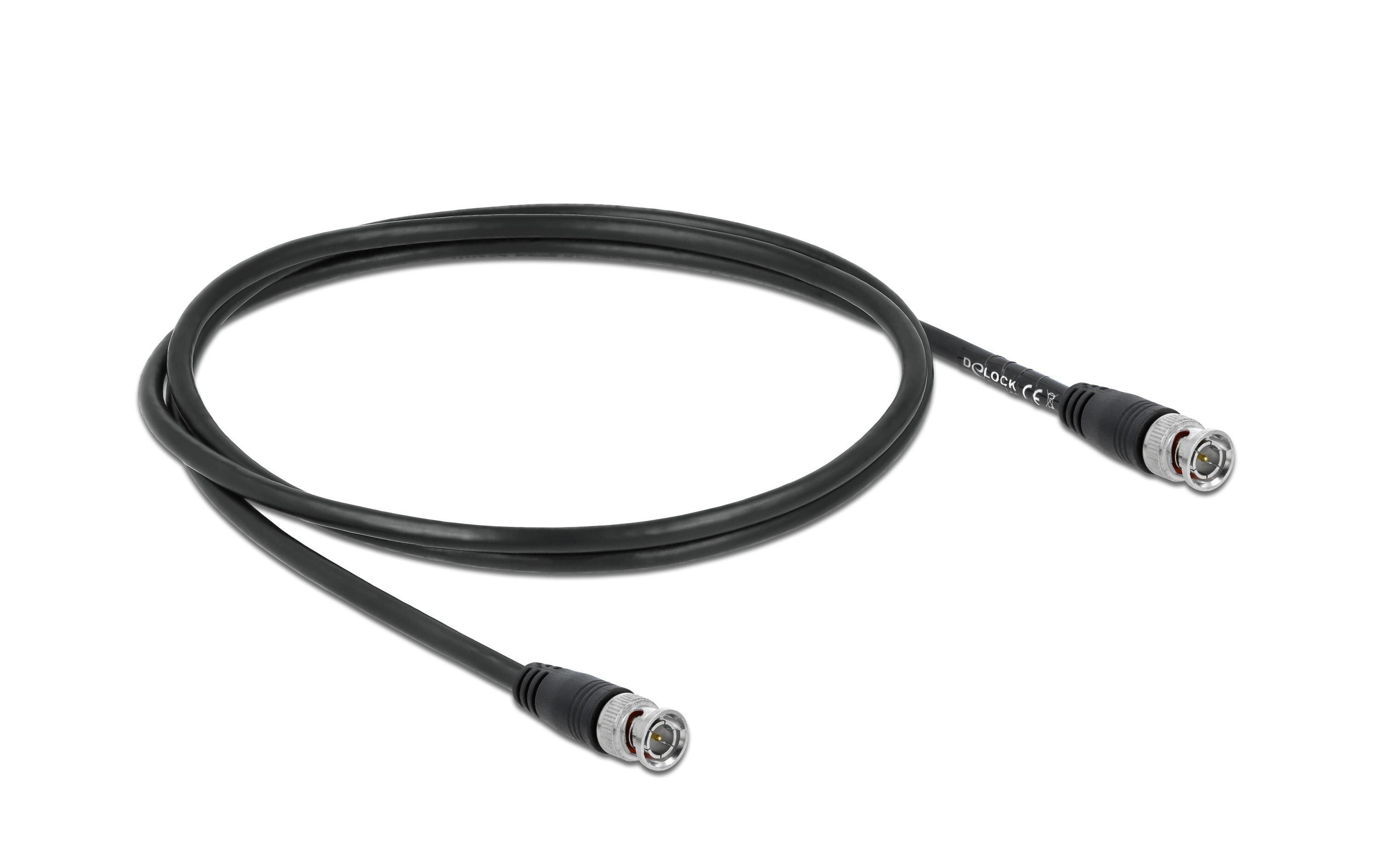 Kabel BNC - BNC, 1 mDelock Kabel BNC Stecker zu BNC Stecker 1 m