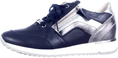 3833 DL SPORT BLAUW/ZILVER - maat 42 sneaker blauw/zilver - maat 42 Calandschoen