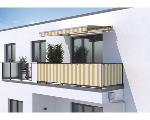 SOLUNA Balkonbekleding H:75 cm Design 1012 (per meter verkocht)