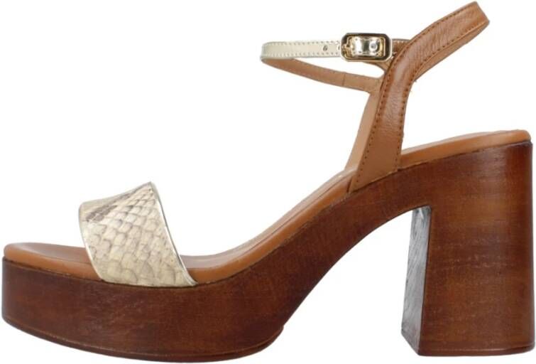 Lodi Sandalen met sleehak Cab4530