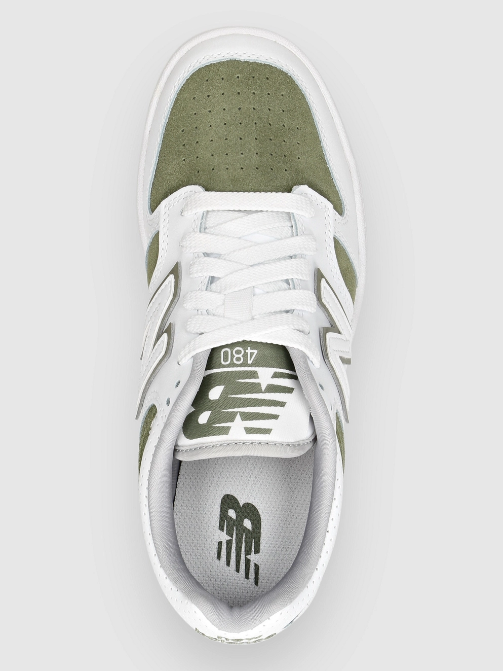New Balance 480 Kids Sneakers white/green