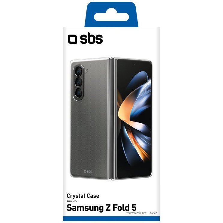 SBS Etui support Coque Crystal pour Samsung Z Fold 5