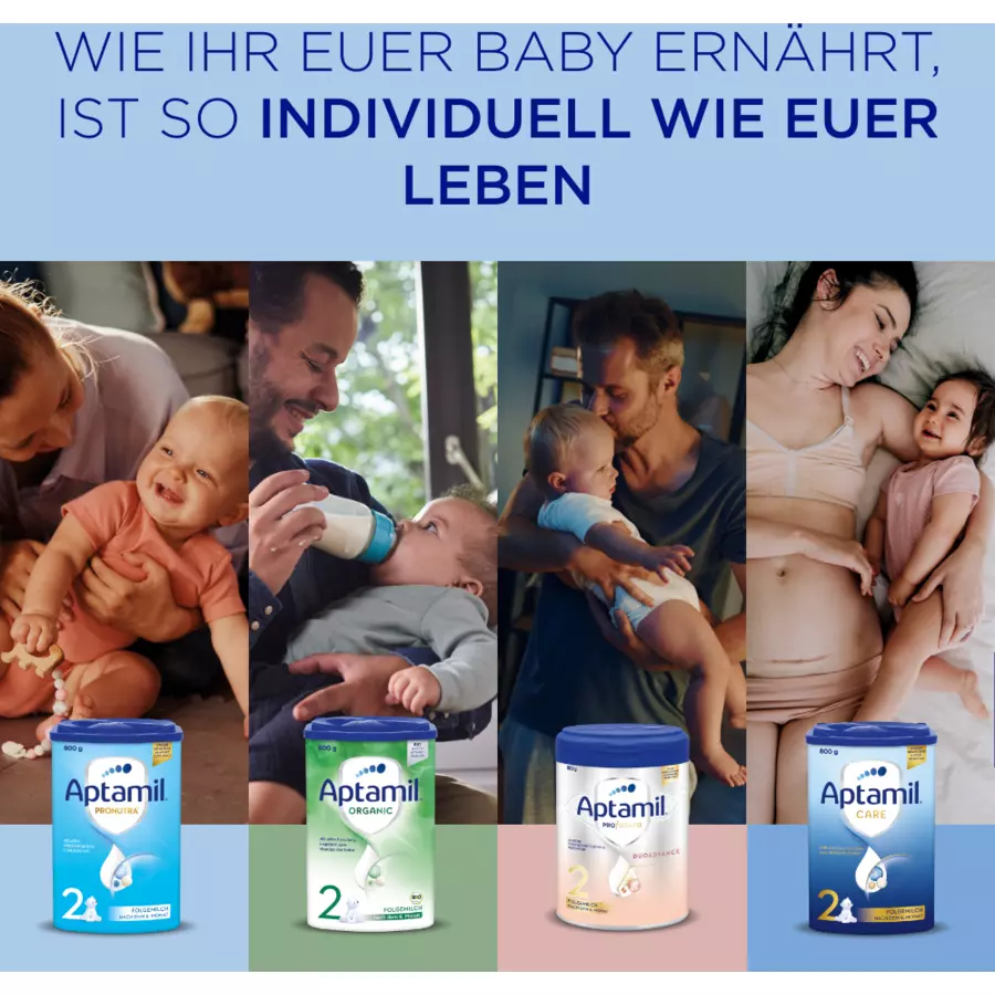 Aptamil Folgemilch Pronutra ADVANCE 2 4 x 800 g nach dem 6. Monat