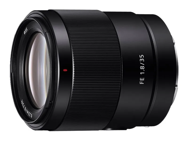 Sony SEL35F18F - Vidvinkel objektiv - 35 mm - f/1.8 FE - Sony E-mount - for Cinema Line; a VLOGCAM; a1; a1 II; a6700; a7 IV; a7C; a7C II; a7CR; a7R V; a7s III; a9 III