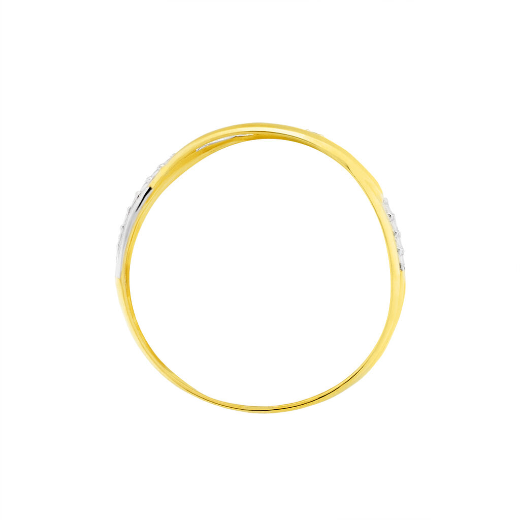 Bague Nuccia Or Bicolore Diamant