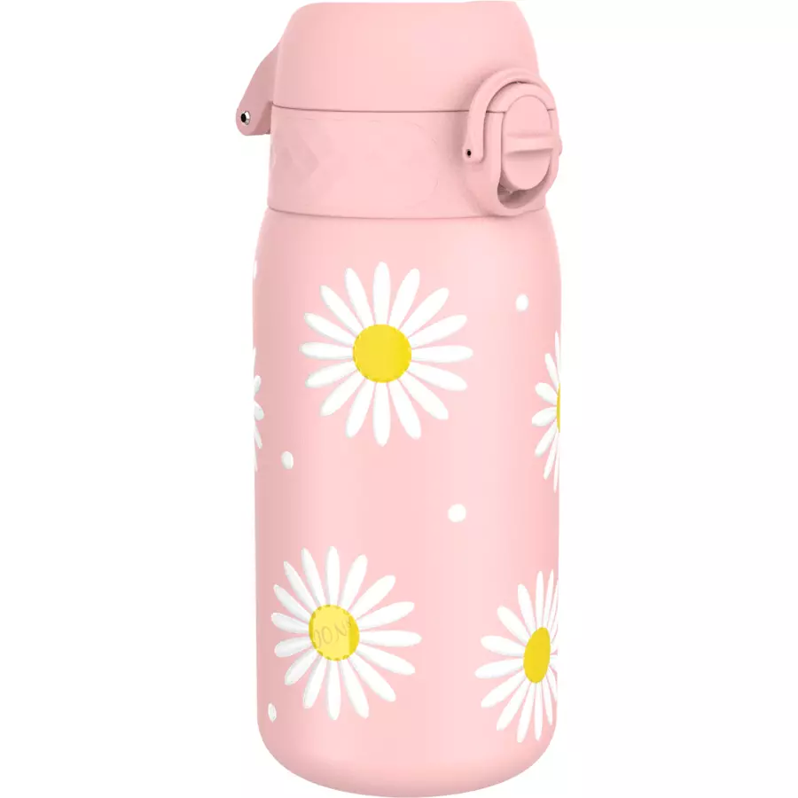 ion8 Kinder-Wasserflasche Edelstahl 400 ml rosa