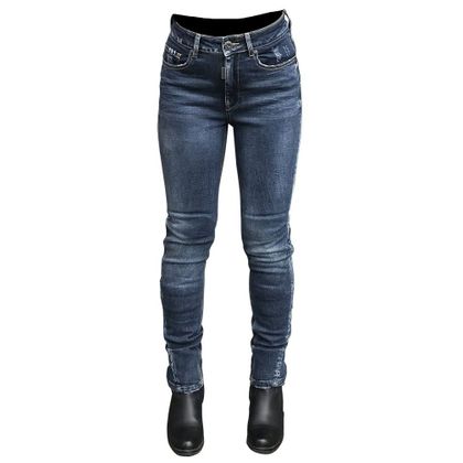Jean Overlap JESSY WASH - Slim - Bleu