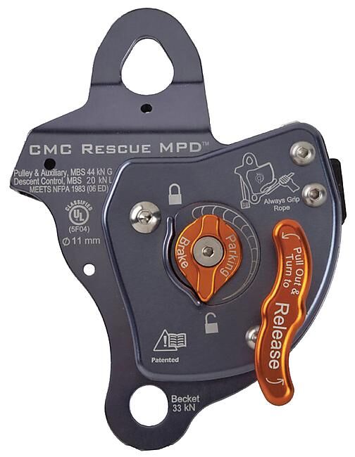 MPD - DESCENDEUR/POULIE BLOQUEUR MPD