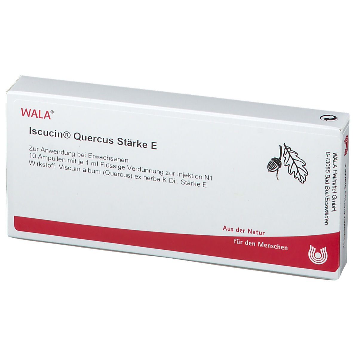 WALA® Iscucin Quercus Stärke E Ampullen