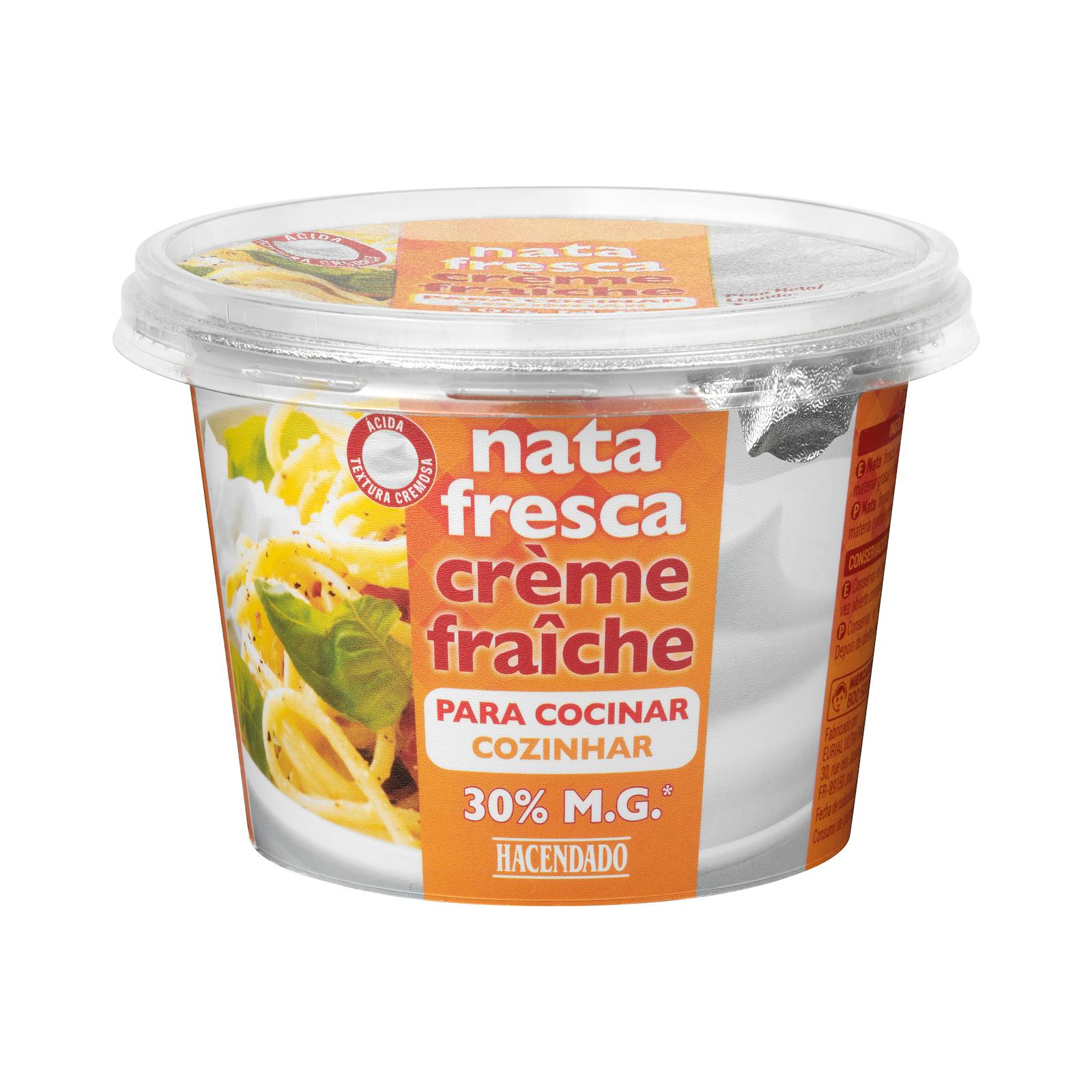 Crème fraîche de cuisson Hacendado