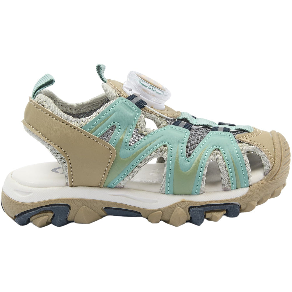 Køb Mikk-Line Stone Blue Sandal Med Mesh