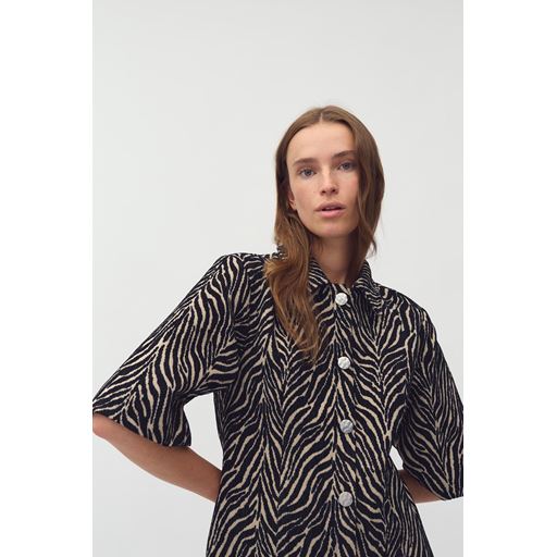 mbyM Bimalani-M Kjole, Zebra Sugar Black, L