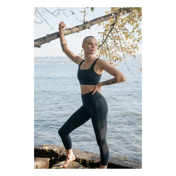 Girlfriend Collective Legging Poche | Noir