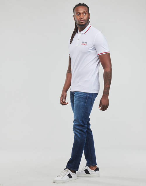 Jack & Jones - JJATLAS POLO SS - Blanc