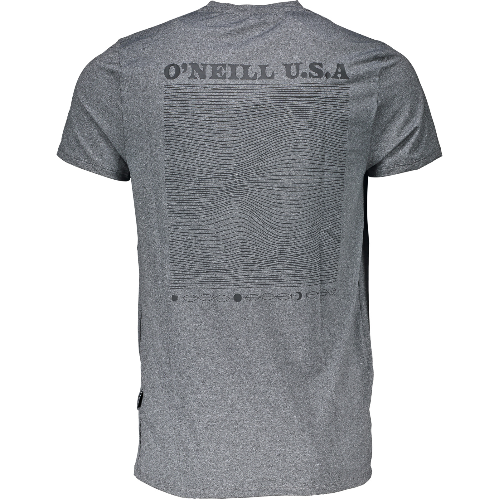 O'Neill Herren-T-Shirt Luna Hybrid XL, hellgrau