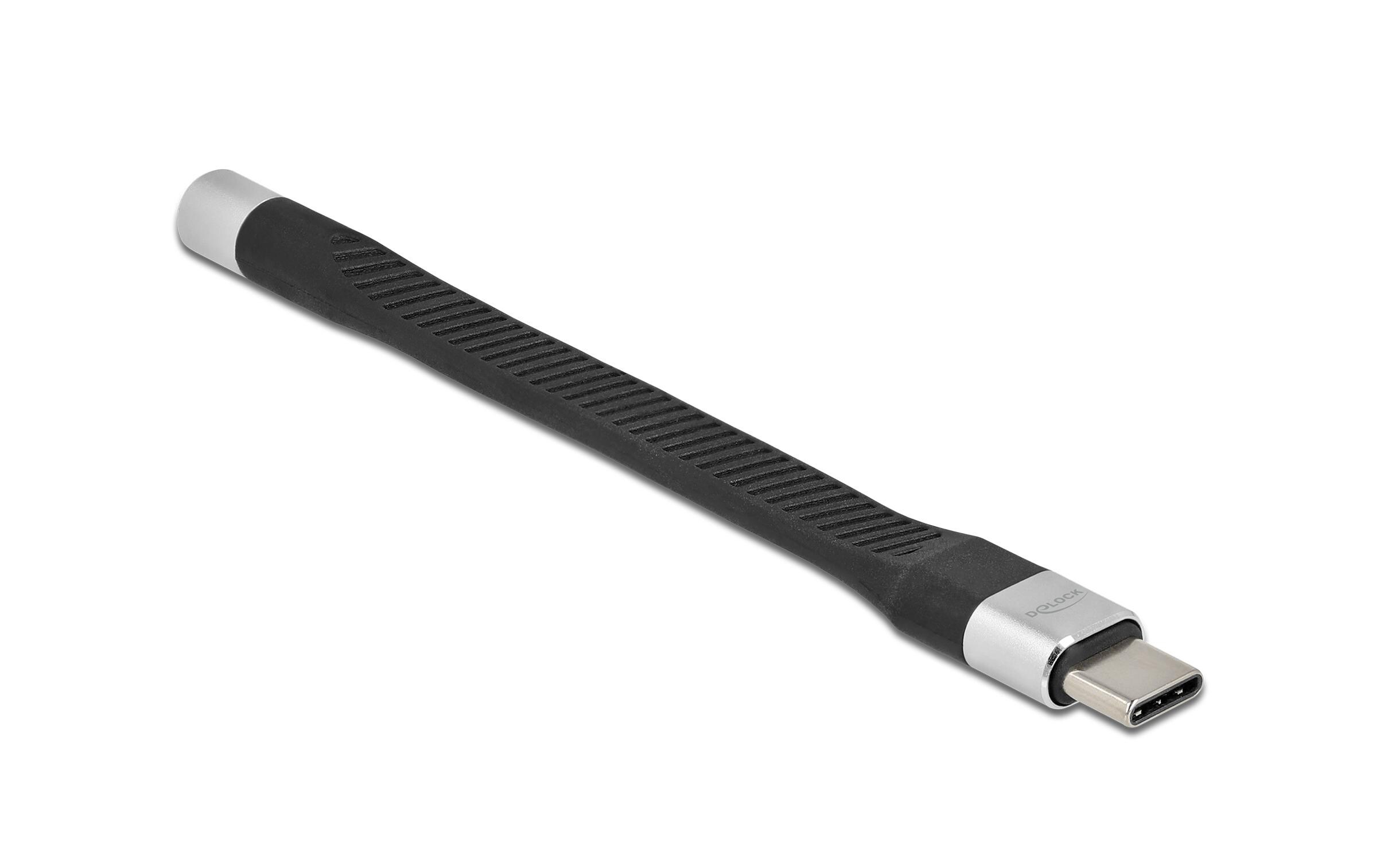 USB-Adapter FPC Flachbandkabel USB-C Stecker - 3.5 mm BuchseDelock FPC Flachbandkabel USB Type-C zu Klinkenbuchse 10 cm