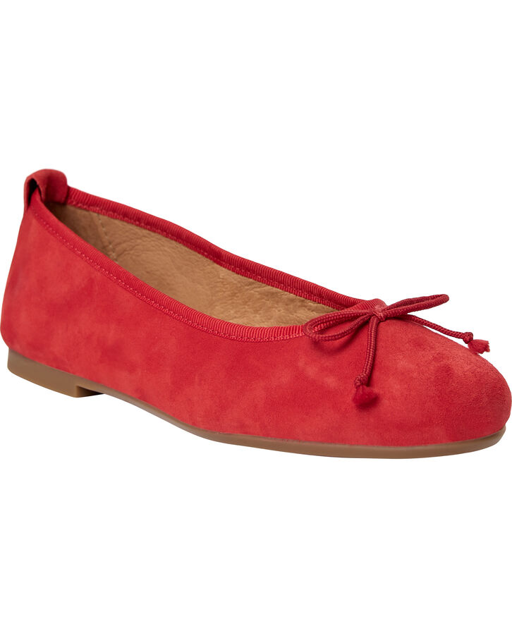 Pavement Lucy Lu Red suede
