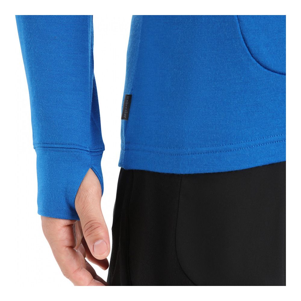 Icebreaker QUANTUM III - Sweat Homme lazurite/royal navy