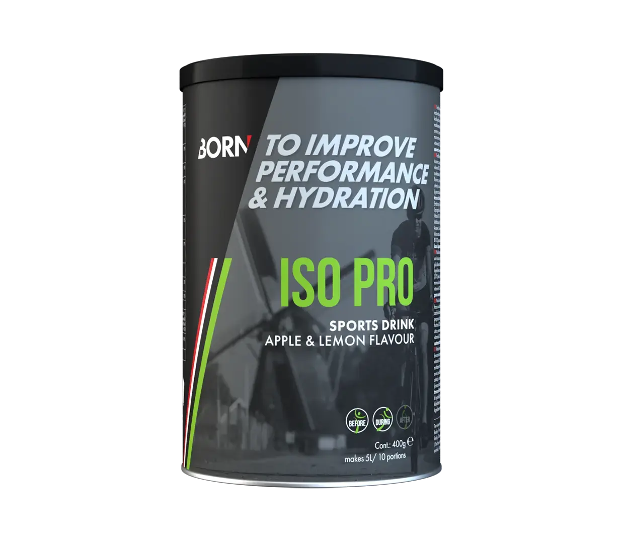 BORN Iso Pro Sportdrank Appel/Citroen 400g
