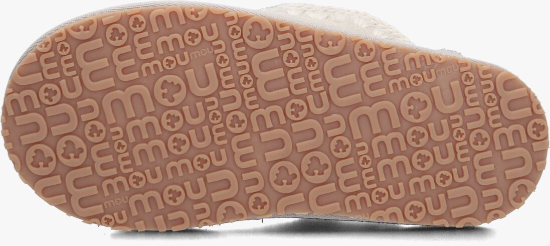 MOU zilveren mou pantoffels slipper eskimo