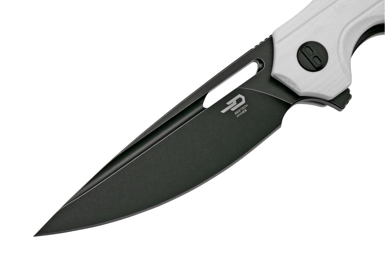 Bestech Ornetta BG50E Black/White G10, zakmes