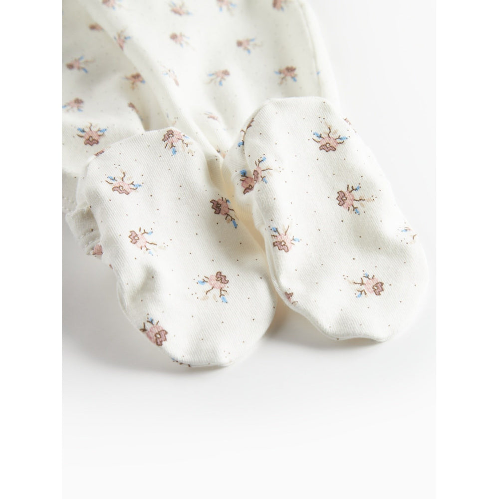 Køb MarMar New Born Modal Smooth Print Little Sakura Rubetta Onesies