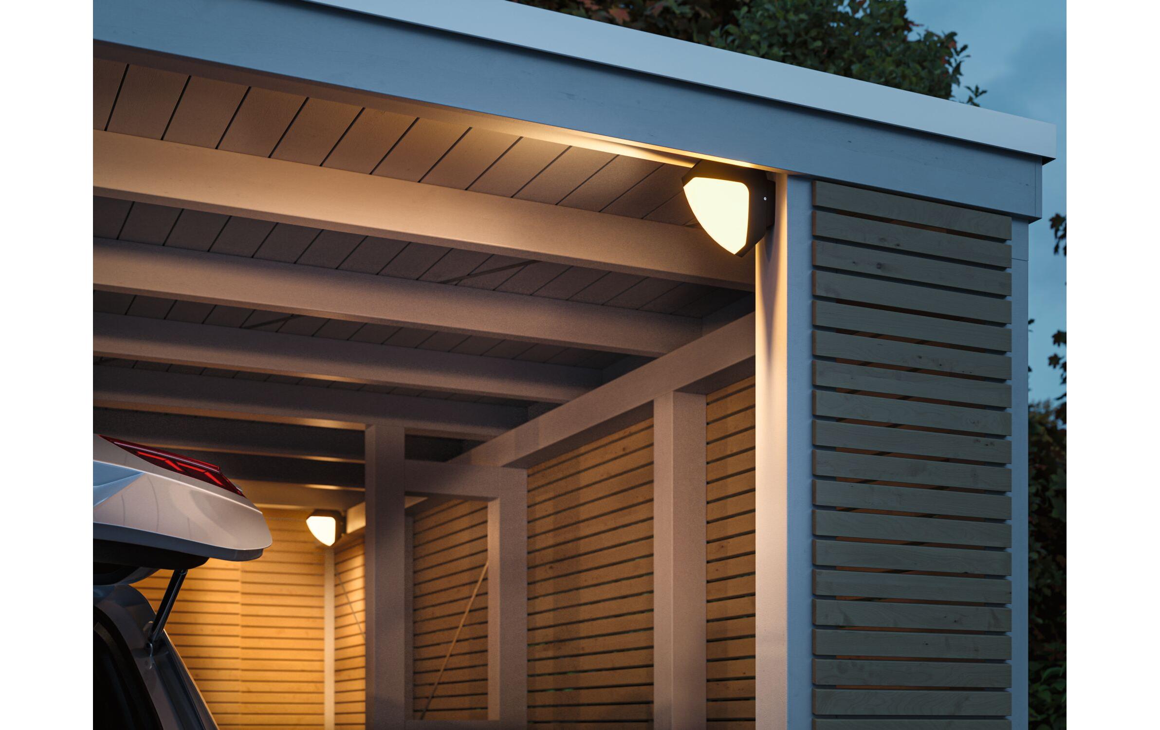 LED Aussenwandleuchte Ikosea, Smart Home Zigbee 3.0Outdoor Wandleuchte