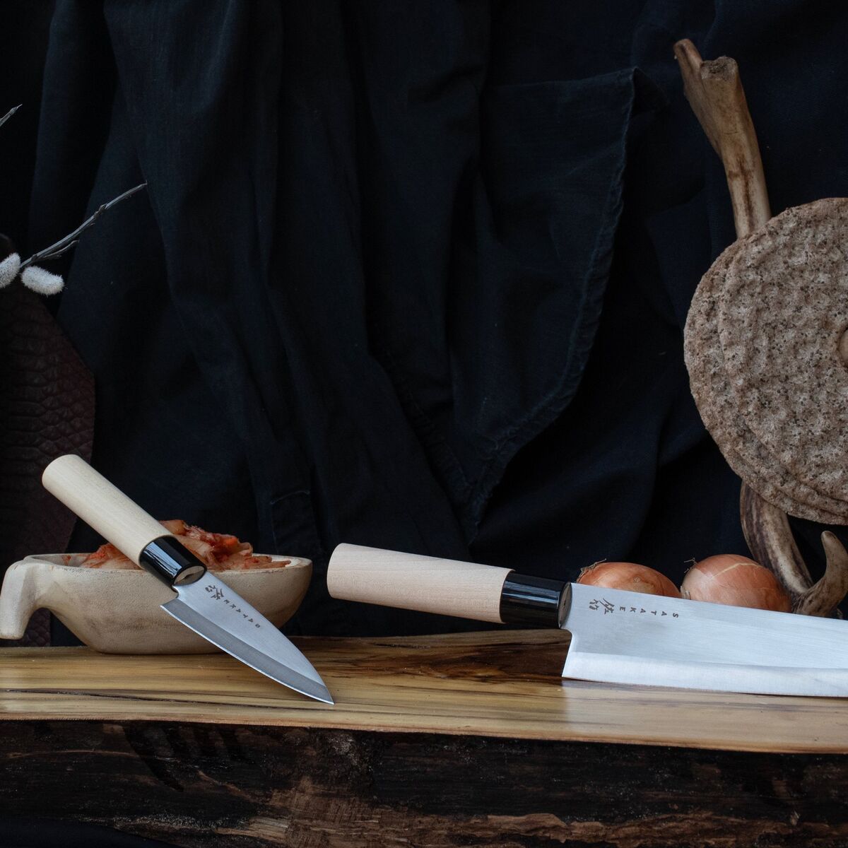Houcho Petty Skrellekniv Magnoliahåndtak 12 cm
