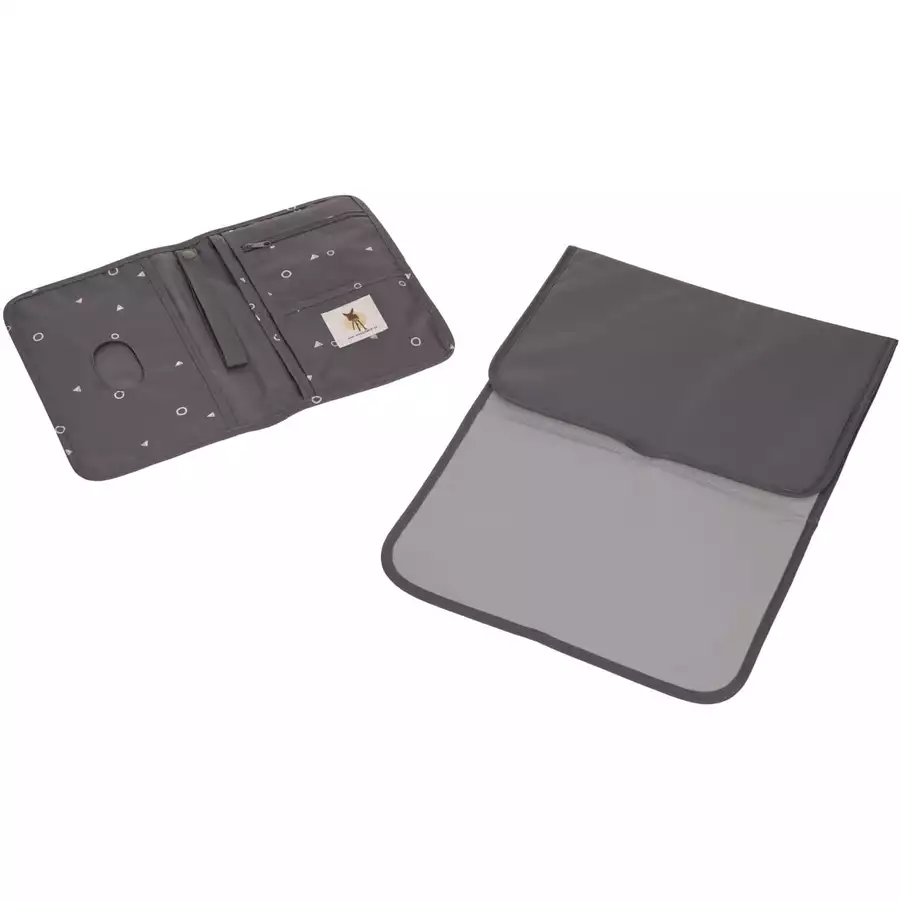 LÄSSIG Windeltasche Casual Changing Pouch Universe anthracite