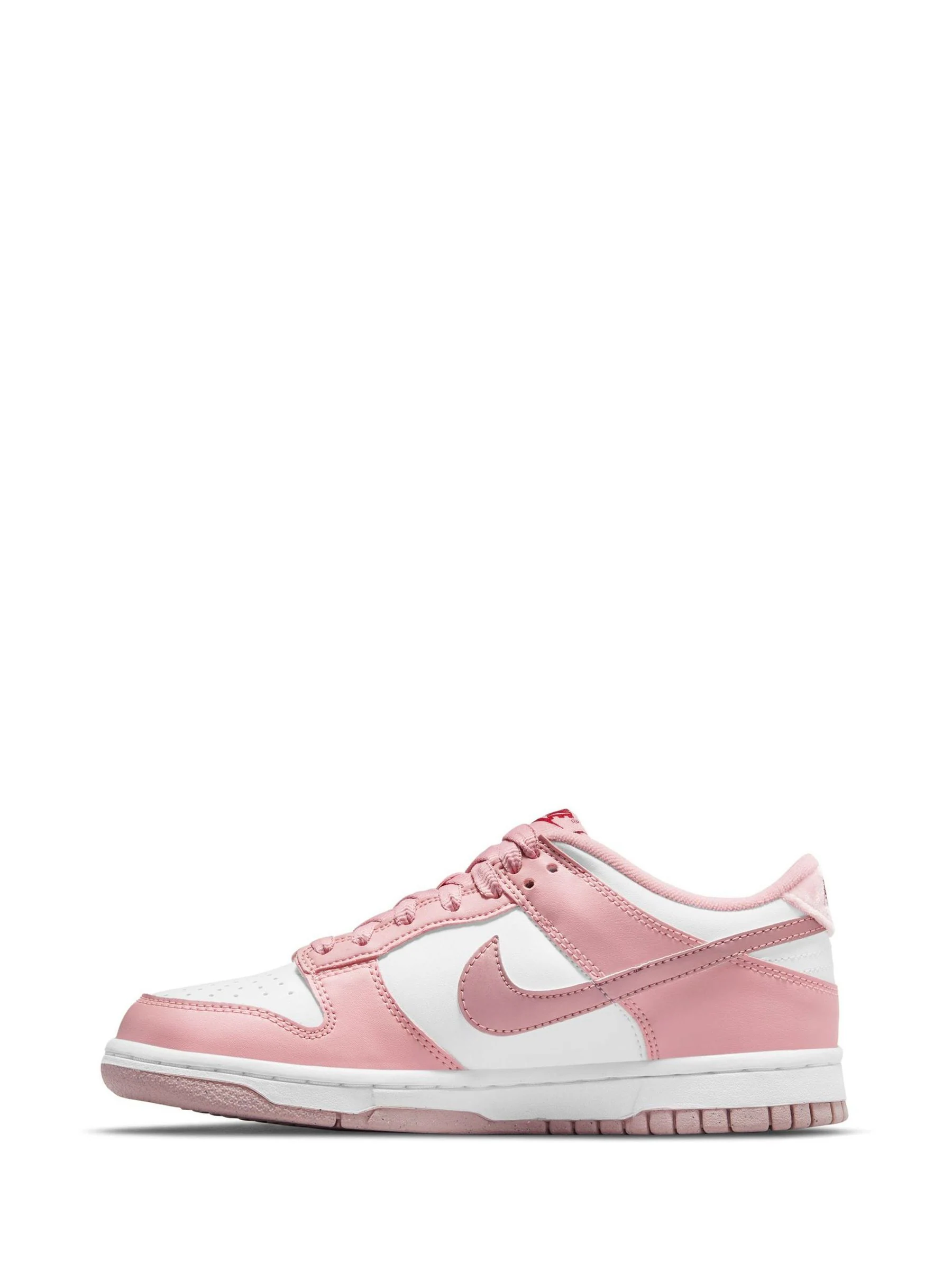 Wit/vaalroze - Nike Dunk Low jeugdsneakers