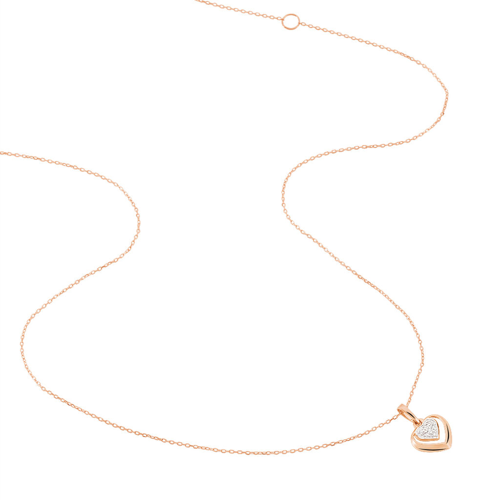 Collier Liana Or Rose Diamant