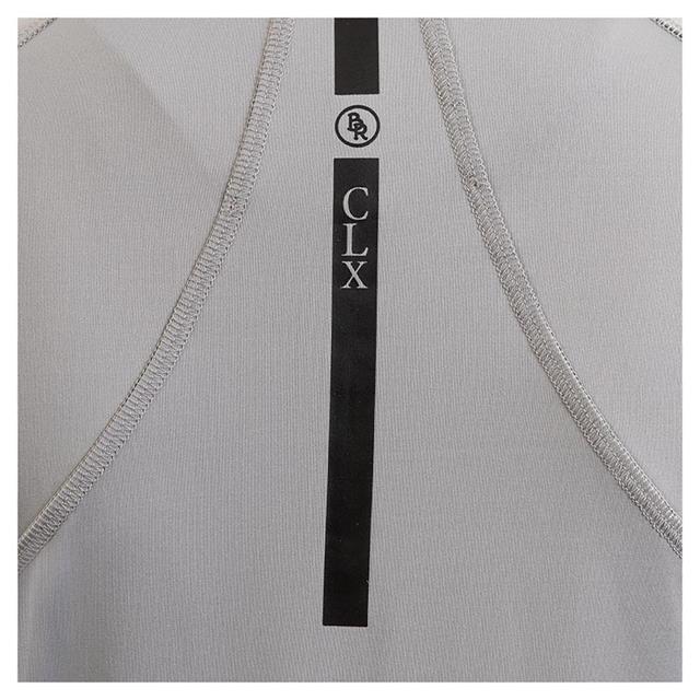 Trainingsshirt BR CLX Zip-Up Lichtgrijs