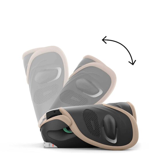 Siège auto Solution G2 i-Fix   Almond Beige        de               CYBEX