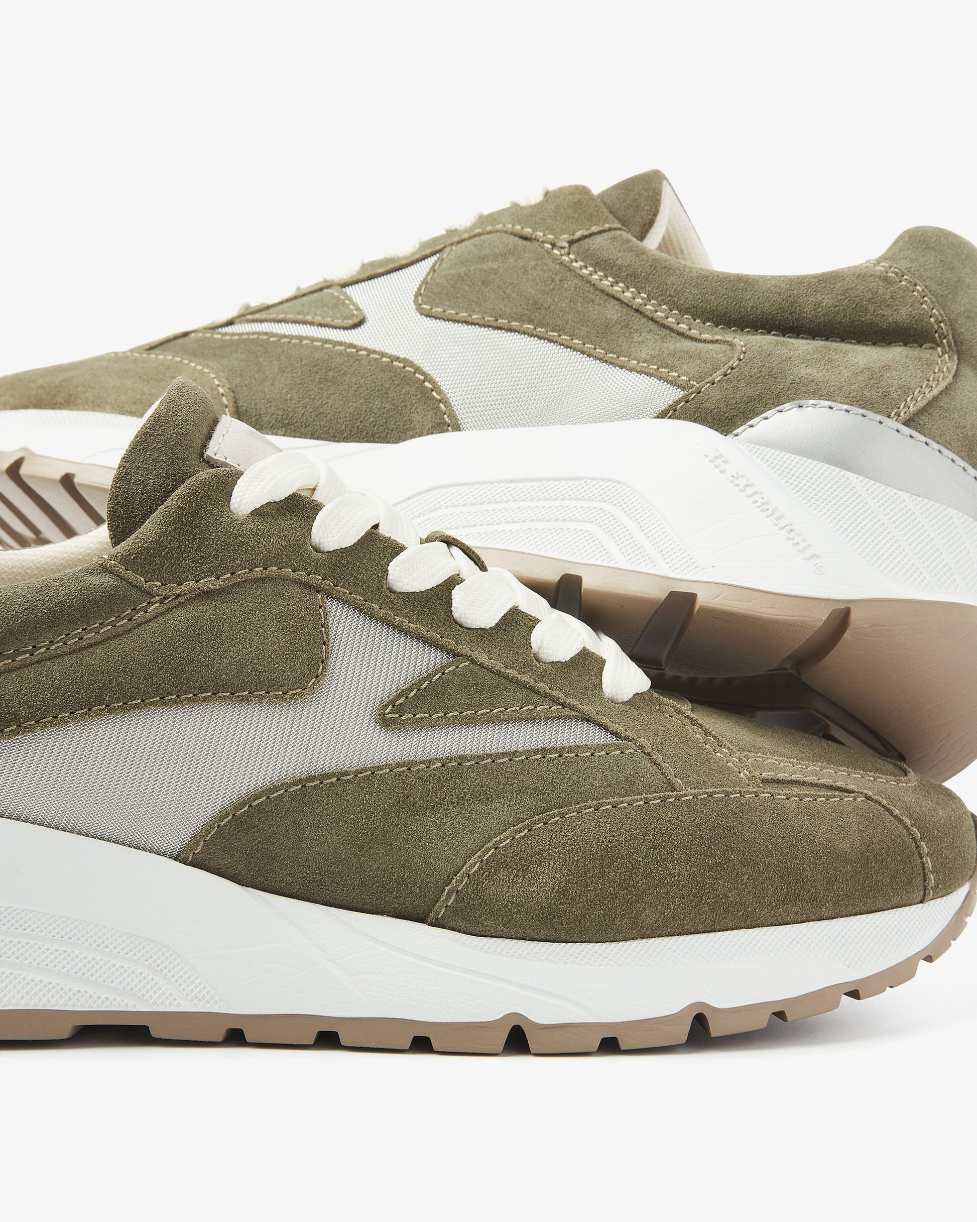 VIA VAI groene heren sneakers Owen Benson