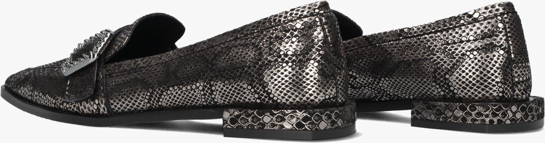 zilverkleurig floris van bommel loafers sfw-40051 gynni