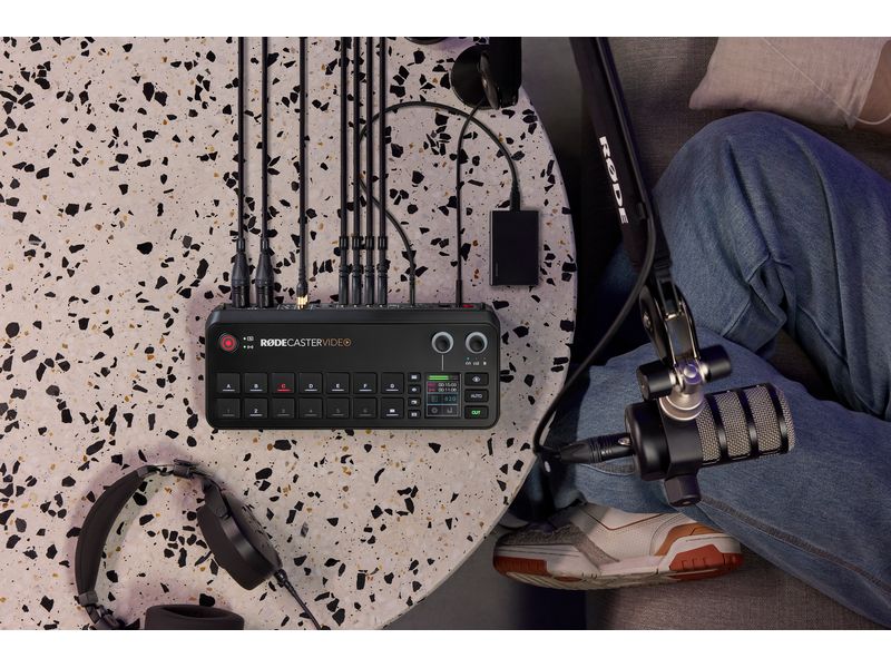 Rode Bildmischer RODECaster Video Video- und Audioproduktionskonsole