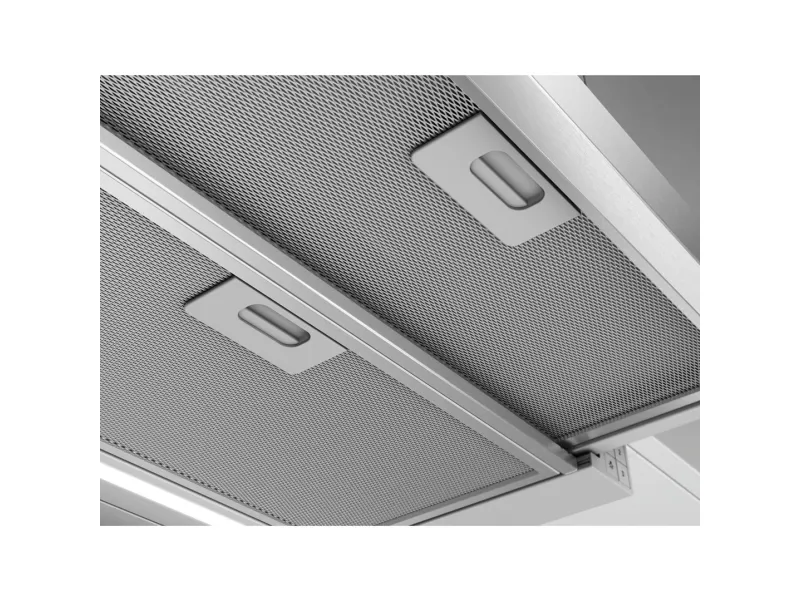 Electrolux 600 LFP616X - Hætte - teleskopisk - bredde: 59.8 cm - dybde: 30 cm - udtrækning og recirkulation (-) - grå