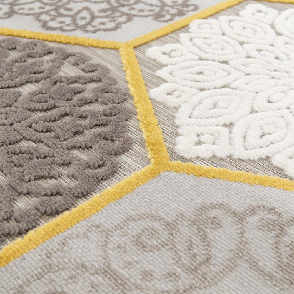 Tapis extérieur beige 160x230 cm