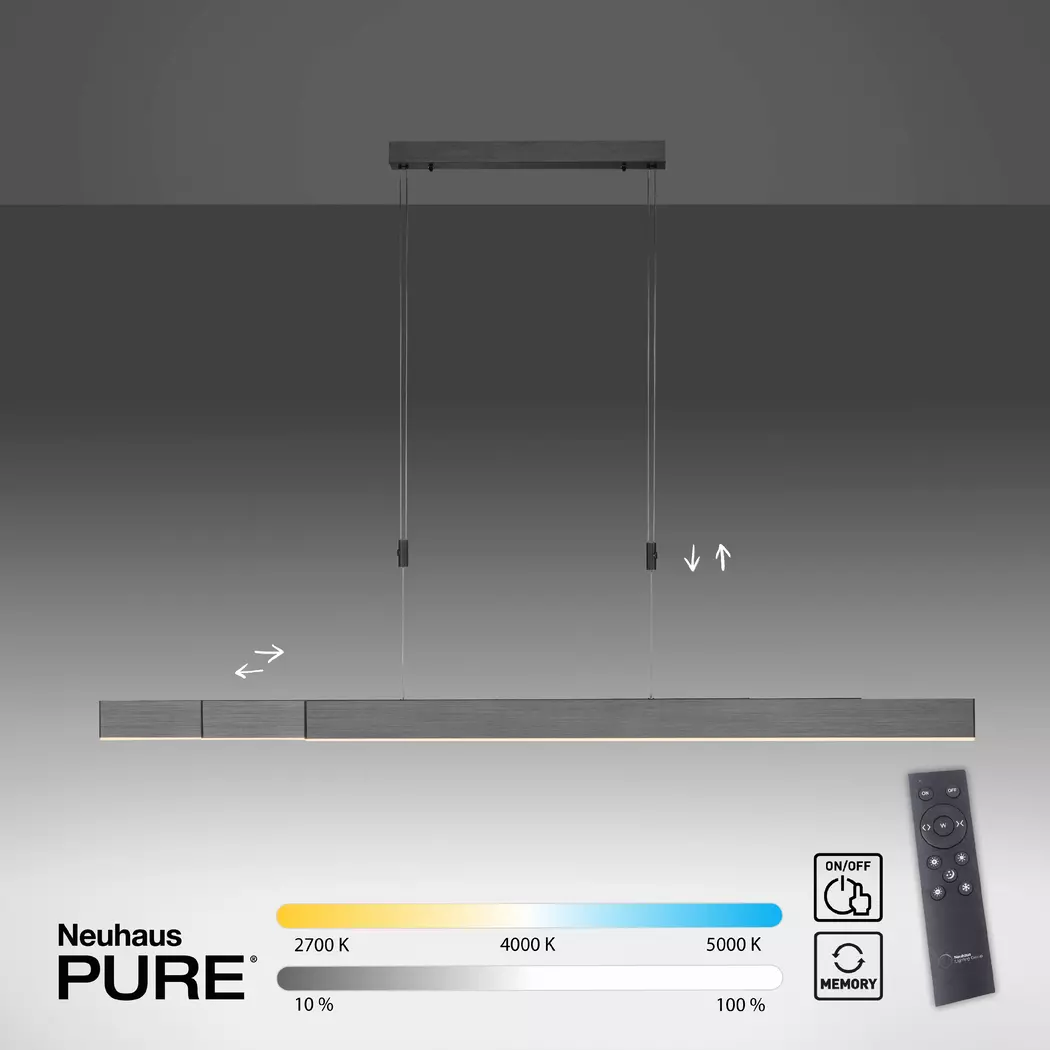 LED-Pendelleuchte Pure Moto